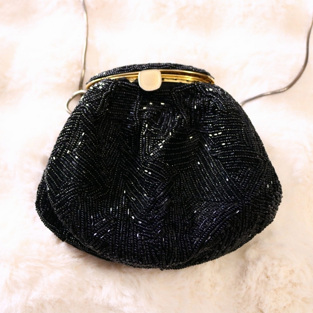FREE SHIPPING Elegant Carla Marchi La Regale Evening Bag, 1960 'S Vintage - Picture 2 of 6